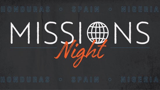 Vineyard Missions Night