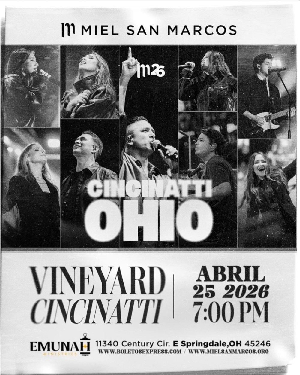 ¡Miel San Marcos en Concierto!