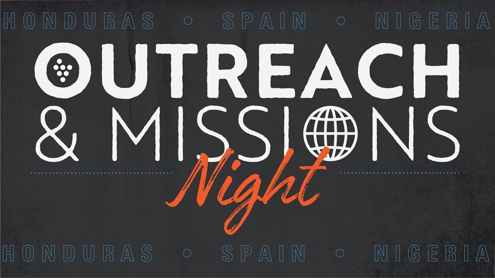 Vineyard Outreach & Missions Night