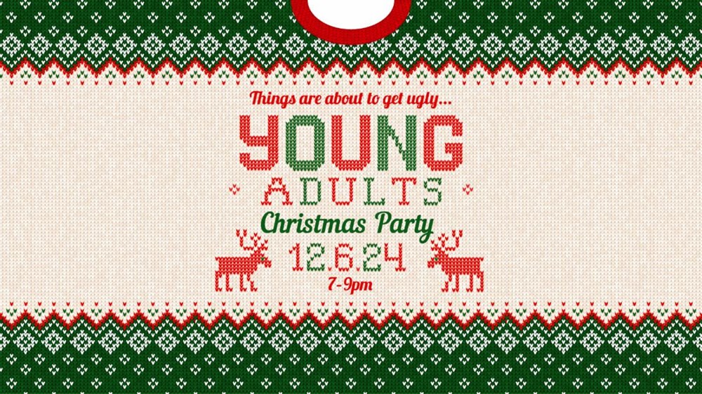 Young Adults Christmas Party 🎄